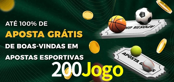 200Jogo Ate 100% de Aposta Gratis