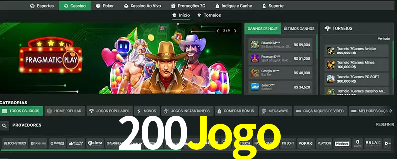 cassino 200Jogo
